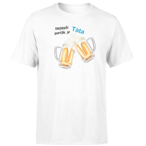 Tričko Nejlepší parťák je táta (Velikost: S