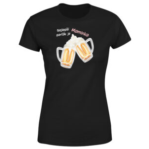 Tričko Nejlepší parťák – maminka (Velikost: XXL