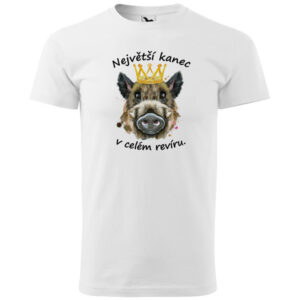 Tričko Největší kanec - pánské (Velikost: 4XL