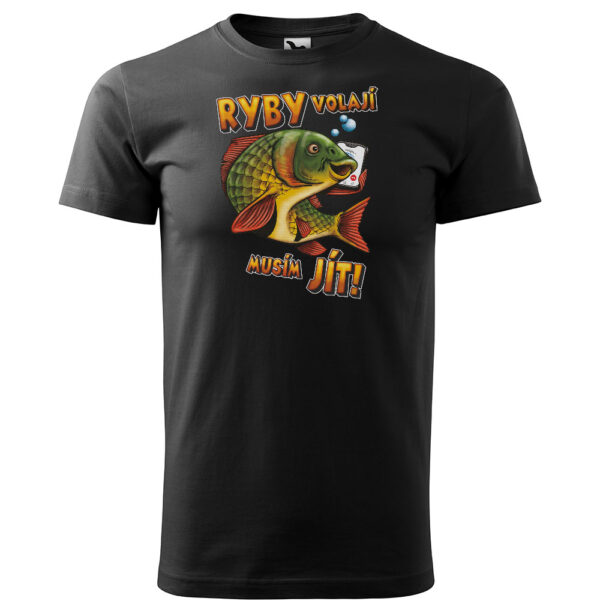 Tričko Ryby volají (Velikost: 5XL
