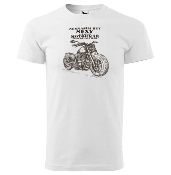 Tričko Sexy motorkář – pánské (Velikost: 5XL