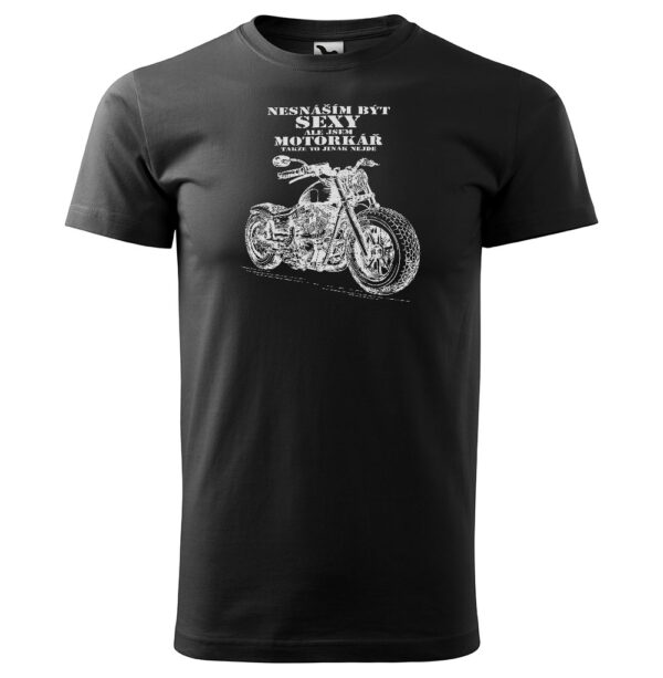 Tričko Sexy motorkář – pánské (Velikost: 5XL