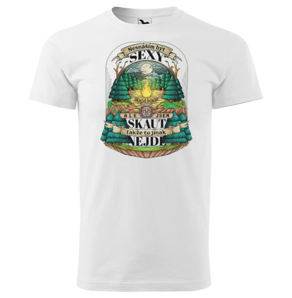 Tričko Sexy skaut – pánské (Velikost: 4XL