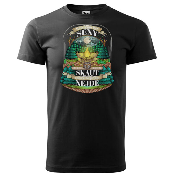 Tričko Sexy skaut – pánské (Velikost: 4XL