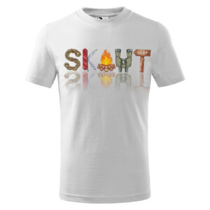 Tričko Skaut – nápis - dětské (Velikost: 146