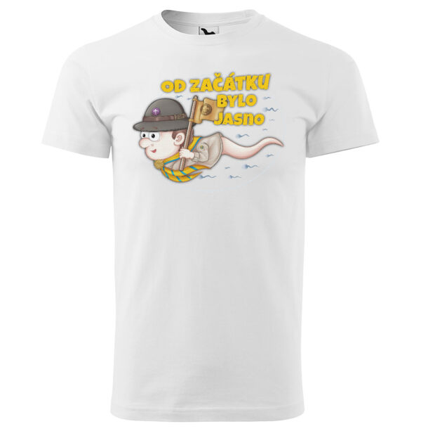Tričko Skautská spermie (Velikost: 3XL