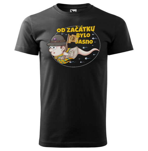 Tričko Skautská spermie (Velikost: 4XL