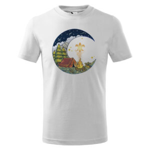 Tričko Skautský měsíc - dětské (Velikost: 122)