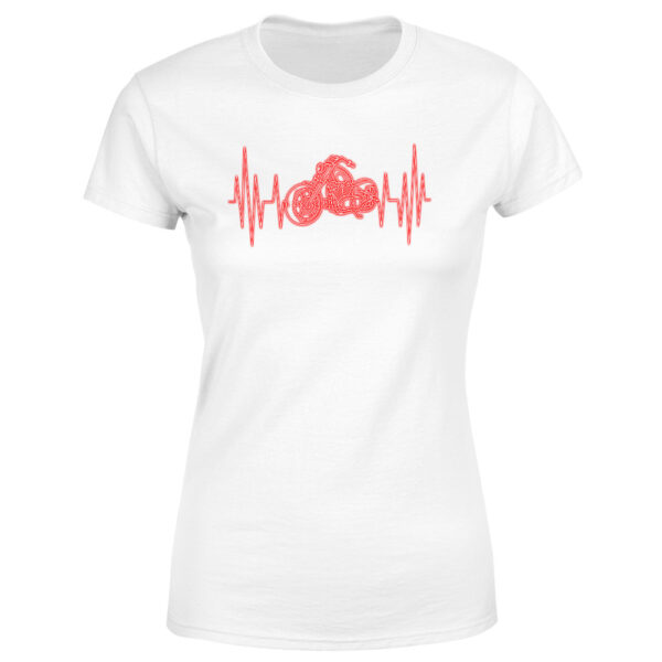 Tričko Srdeční puls – chopper (Velikost: 2XL