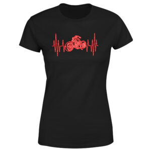 Tričko Srdeční puls – chopper (Velikost: 2XL