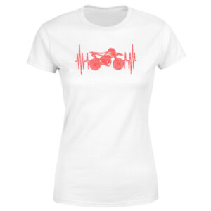 Tričko Srdeční puls – motocross (Velikost: 2XL