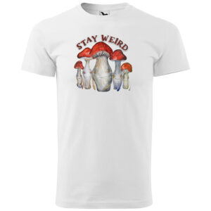 Tričko Stay weird (Velikost: 4XL