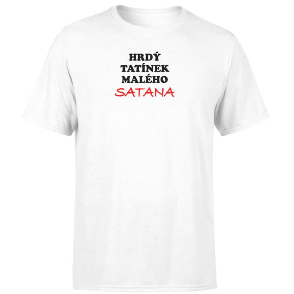Tričko Tatínek satana (Velikost: L