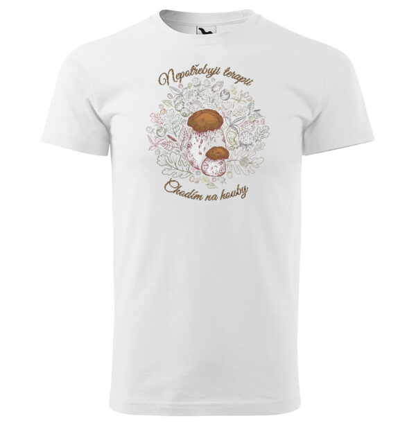 Tričko Terapie houbami (Velikost: 2XL
