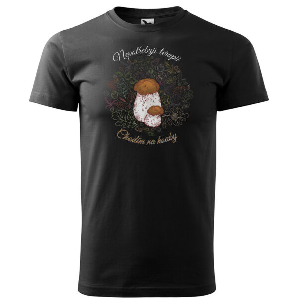 Tričko Terapie houbami (Velikost: 3XL