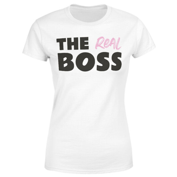Tričko The Real Boss - dámské (Velikost: 2XL
