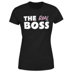 Tričko The Real Boss - dámské (Velikost: 2XL