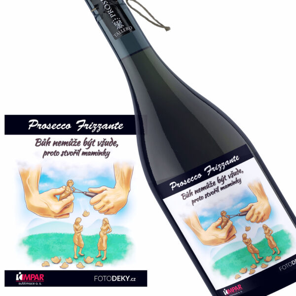 Víno Bůh nemůže být všude (Druh Vína: Prosecco)