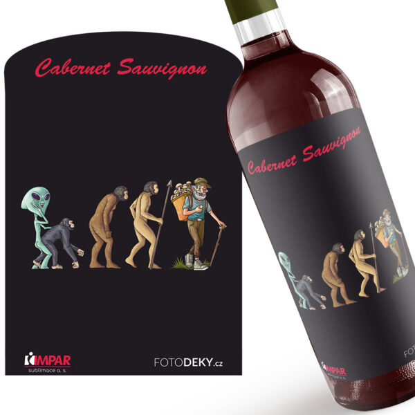 Víno Evoluce houbaře (Druh Vína: Červené víno)