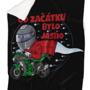 Deka Motorkářská spermie (Podšití beránkem: ANO)