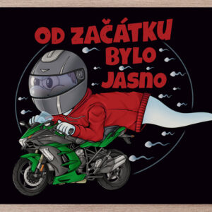 Prostírání Motorkářská spermie