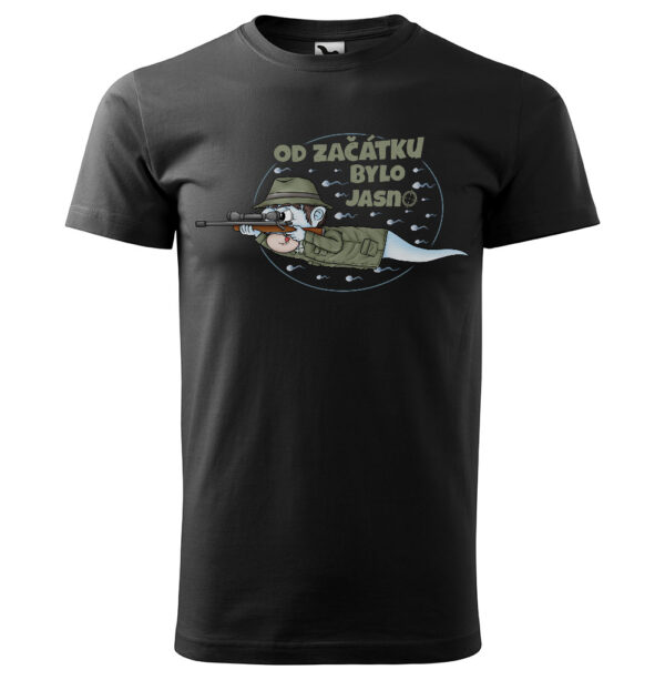 Tričko Myslivecká spermie (Velikost: 2XL