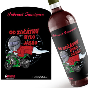 Víno Motorkářská spermie (Druh Vína: Červené víno)