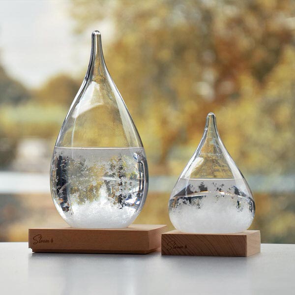 Barometer Storm Glass - velká kapka