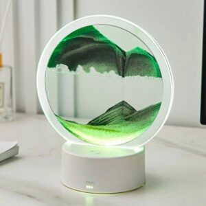 LED lampa se scenérií písku Sandscape