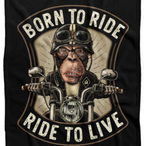 Deka Born to ride (Podšití beránkem: NE)