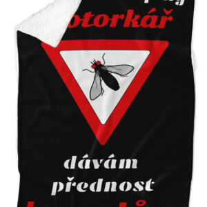 Deka Dávám přednost hovadům (Podšití beránkem: ANO)