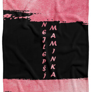 Deka Maminka – golden pink (Podšití beránkem: NE)