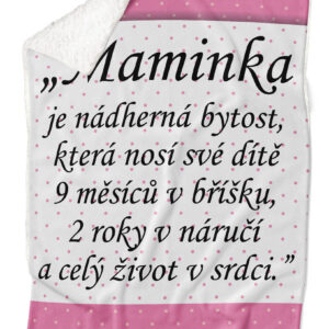 Deka Maminka – život v srdci (Podšití beránkem: ANO)