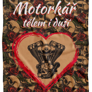 Deka Motorkář tělem i duší (Podšití beránkem: NE)