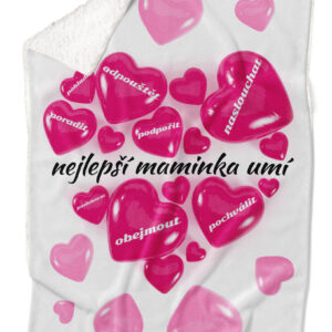 Deka Nejlepší maminka umí (Podšití beránkem: ANO)