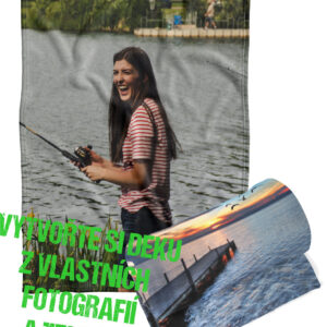 Deka z vlastních fotografií a textů Fleece 140x200cm/360g