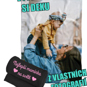 Deka z vlastních fotografií a textů Fleece 140x200cm/360g