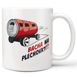 Hrnek Bacha na plechovky (Náplň hrníčku: Žádná)