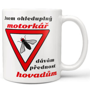 Hrnek Dávám přednost hovadům (Náplň hrníčku: Žádná)