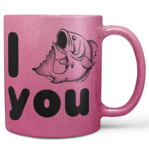 Hrnek I fish you – růžový (Náplň hrníčku: Žádná)