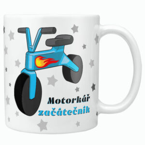 Hrnek Motorkář začátečník (Náplň hrníčku: Žádná)