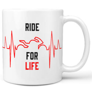 Hrnek Ride for life (Náplň hrníčku: Žádná)