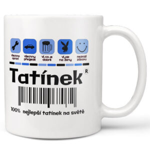 Hrnek Tatínek 100% (Náplň hrníčku: Žádná)