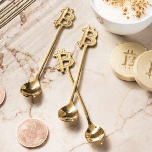 Lžičky Bitcoin (3 kusy)