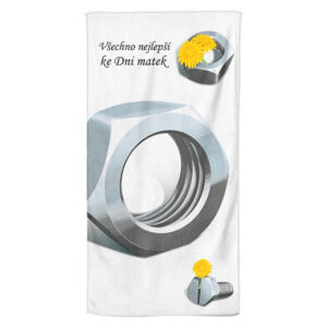 Osuška Den matek (Velikost osušky: 100x170cm)