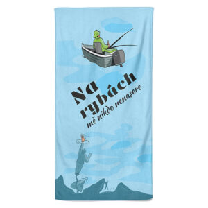 Osuška Mě nikdo nenasere (Velikost osušky: 100x170cm)