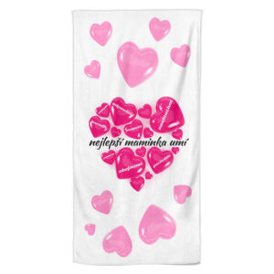 Osuška Nejlepší maminka umí (Velikost osušky: 100x170cm)