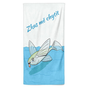 Osuška Zkus mě chytit (Velikost osušky: 100x170cm)