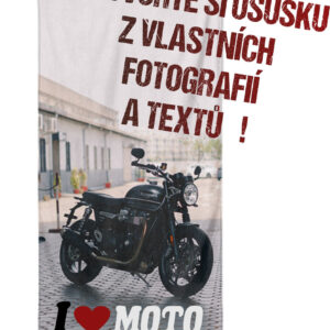 Osuška z vlastních fotografií a textů