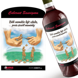 Víno Bůh nemůže být všude (Druh Vína: Červené víno)